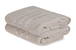 Mijölnir Dolce Juego de Toallas de Baño Marrón Claro